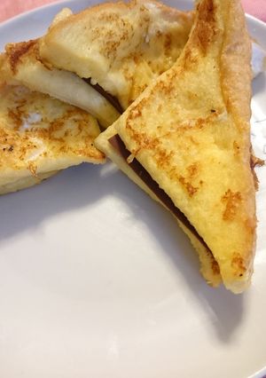 スライス生チョコ入りフレンチトースト☆-レシピのメイン写真