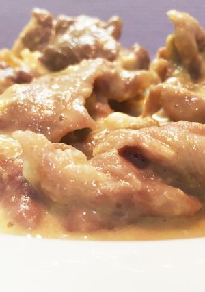 こま肉で♡クリーミーなこまボナーラ☆*+-レシピのメイン写真