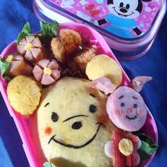 รูปของ プーさん弁当
