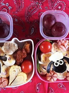 ひつじのショーン弁当-レシピのメイン写真
