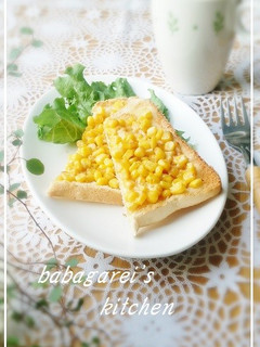 バター醤油風味♡コーントースト-レシピのメイン写真