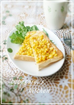 バター醤油風味♡コーントースト-レシピのメイン写真