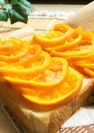 みかんの花咲く丘風✿伊豆産きよみトースト-レシピのメイン写真