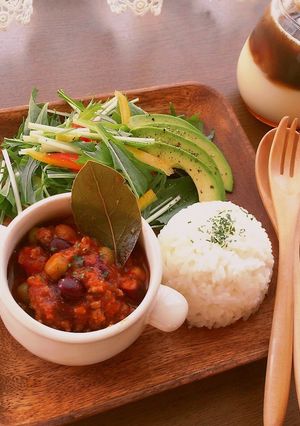 カレーチリビーンズ-レシピのメイン写真