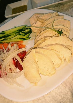♪鶏胸肉でヘルシーハム♪-レシピのメイン写真