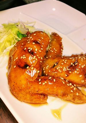 簡単！！手羽先の甘辛煮風⭐⭐-レシピのメイン写真