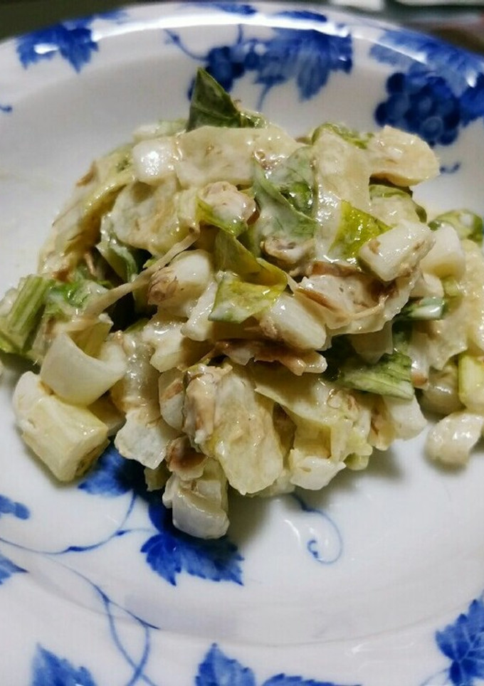 新玉ねぎとセロリの簡単和えサラダ-レシピのメイン写真
