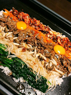 ホットプレートでビビンバ♪-レシピのメイン写真