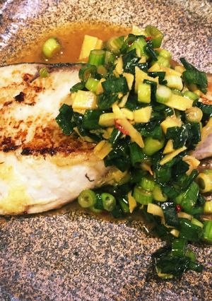 ブリの香味野菜ソース-レシピのメイン写真
