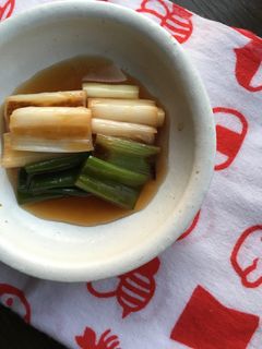 焼くだけ簡単!長ネギのぽん酢マリネ-レシピのメイン写真