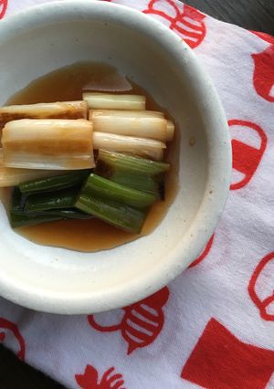 焼くだけ簡単！長ネギのぽん酢マリネ-レシピのメイン写真