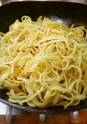最速の具無し焼きそば-レシピのメイン写真