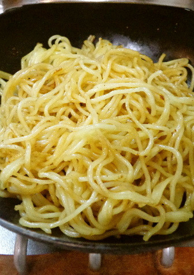 最速の具無し焼きそば-レシピのメイン写真