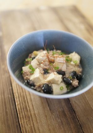 蒸し黒豆のマーボー煮-レシピのメイン写真