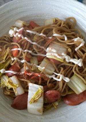 白菜のやきそば-レシピのメイン写真