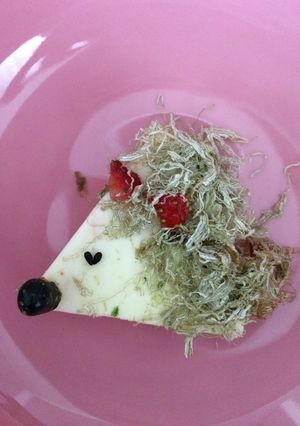 6Pチーズでハリネズミさん-レシピのメイン写真
