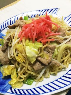 和風焼きそば-レシピのメイン写真