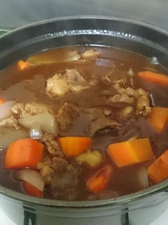 馬すじ肉でビーフシチュー-レシピのメイン写真