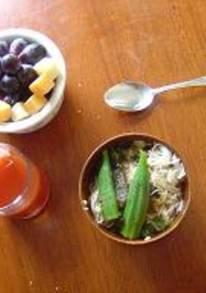 ■海苔ねば素麺■-レシピのメイン写真