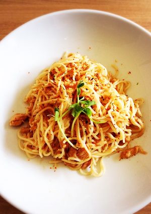 和風ツナ温麺-レシピのメイン写真
