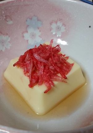 超簡単♡桜えび卵豆腐( ´ー`)y-~~-レシピのメイン写真