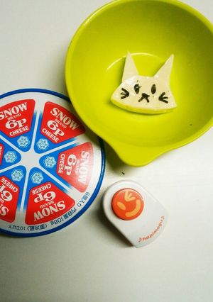 6Pチーズでにゃんこ-レシピのメイン写真