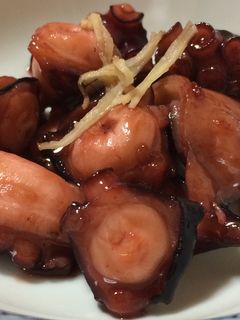 タコの醤油煮つけ-レシピのメイン写真