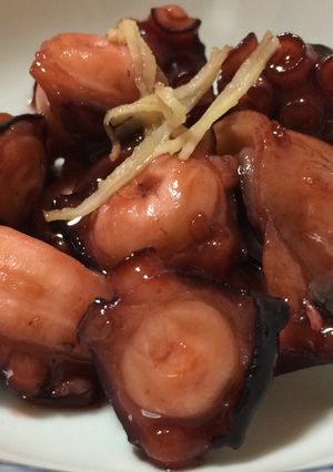 タコの醤油煮つけ-レシピのメイン写真