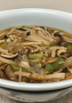 生姜入り♪ きのこの餡かけうどん 5分-レシピのメイン写真