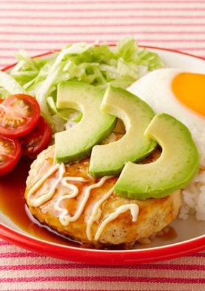 豆腐バーグdeハワイアンロコモコ丼-レシピのメイン写真