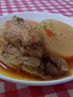 スペアリブと大根のトマト煮-レシピのメイン写真