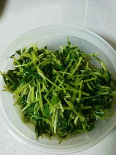 【 「だけ」レシピ】豆苗のナムル-レシピのメイン写真