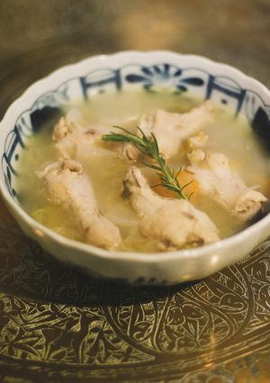 参鶏湯風のスープ***-レシピのメイン写真