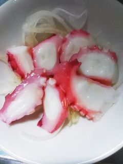 誰でも出来る!簡単たこのカルパッチョ風☆-レシピのメイン写真