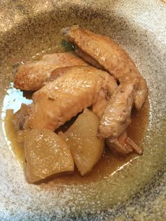 圧力鍋で簡単!手羽先と大根のさっぱり煮*-レシピのメイン写真
