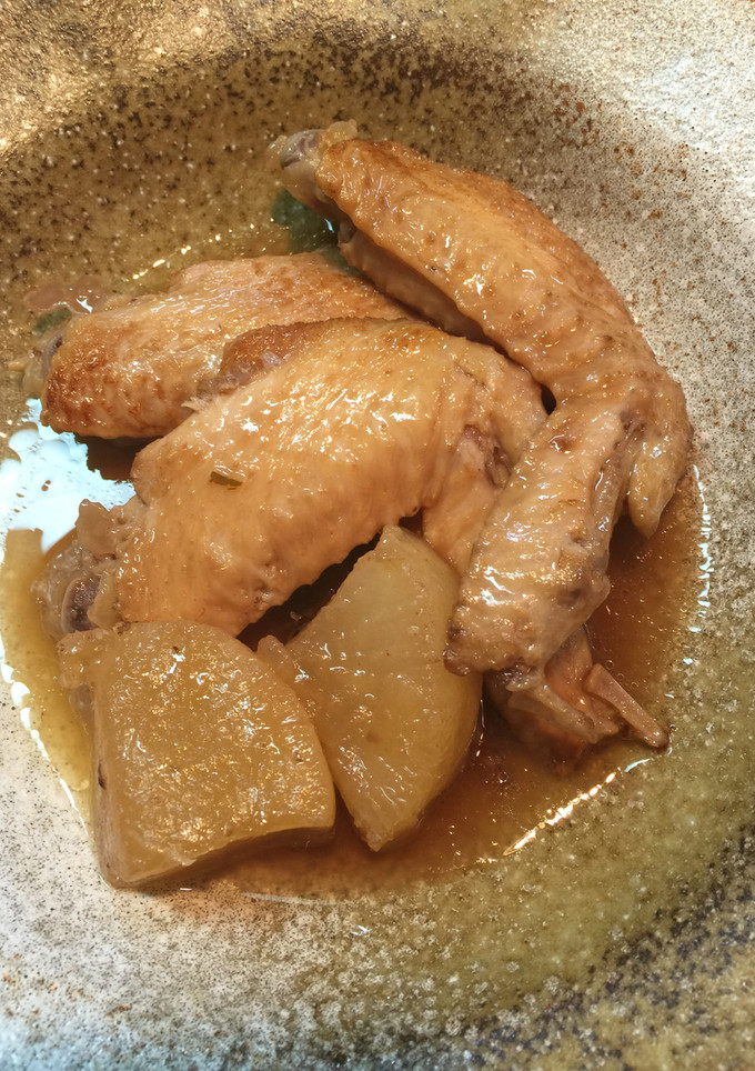圧力鍋で簡単！手羽先と大根のさっぱり煮＊-レシピのメイン写真