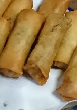 チャプチェ風の餡が決め手！の春巻き-レシピのメイン写真