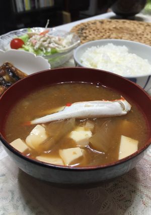 渡り蟹と大根のお味噌汁-レシピのメイン写真