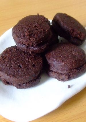 チョコレートで簡単チョコサンドクッキー-レシピのメイン写真