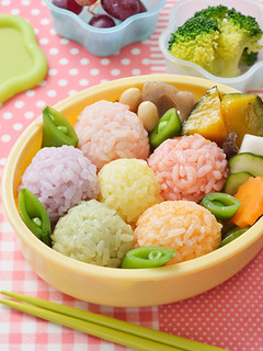 デコふりで! カラフルフラワー弁当-レシピのメイン写真