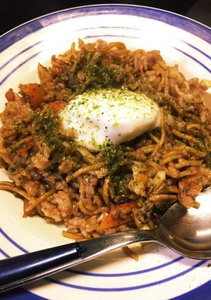 簡単！そば飯-レシピのメイン写真