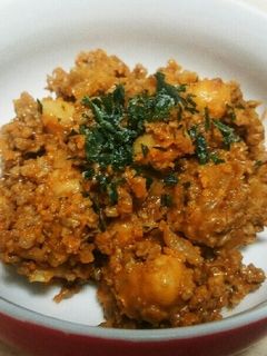 ひよこ豆と挽き肉のドライカレー-レシピのメイン写真