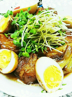 圧力鍋で豚の角煮(*´˘`*)♡-レシピのメイン写真
