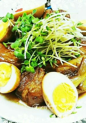 圧力鍋で豚の角煮(*´˘`*)♡-レシピのメイン写真