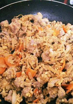 豚肉の味噌卵炒め-レシピのメイン写真