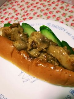 テリテリ焼肉ドックパン❗-レシピのメイン写真