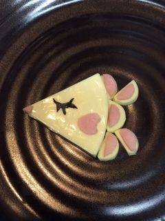 6pチーズのおとと(金魚)さん-レシピのメイン写真