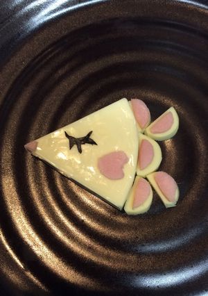 6pチーズのおとと(金魚)さん-レシピのメイン写真