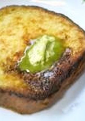バターの風味♪抹茶マーガリントースト-レシピのメイン写真
