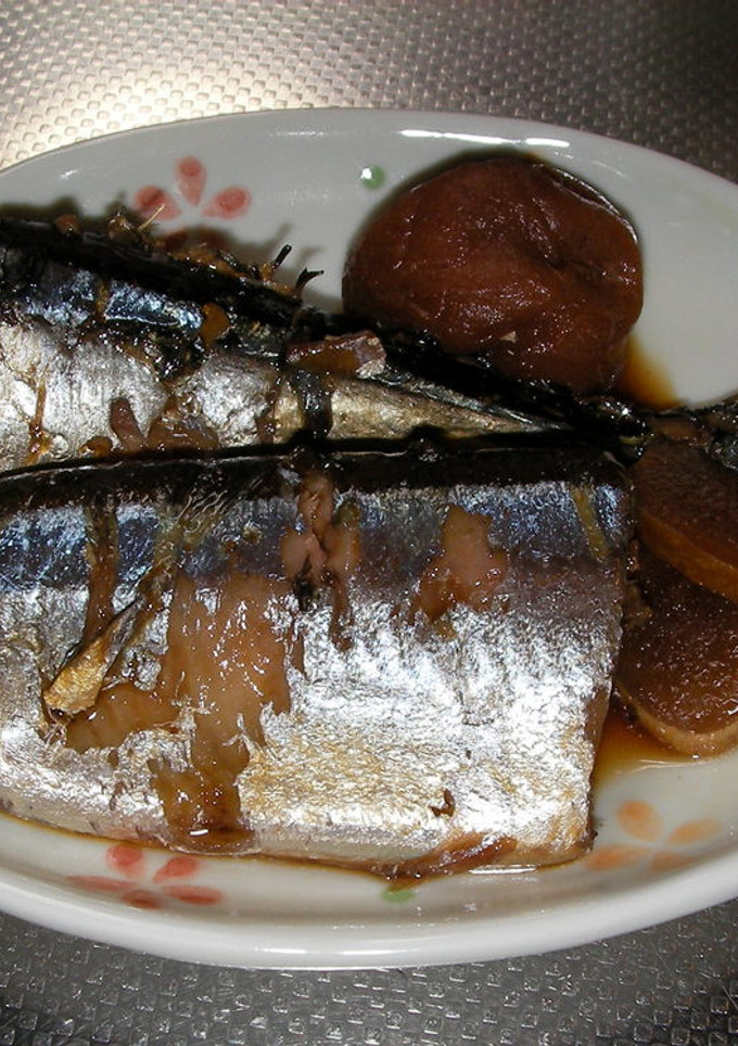 サンマの梅煮(圧力鍋使用）-レシピのメイン写真
